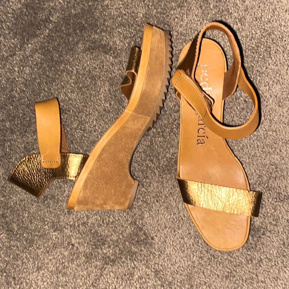 Pedro Garcia Wedge Sandals NEW